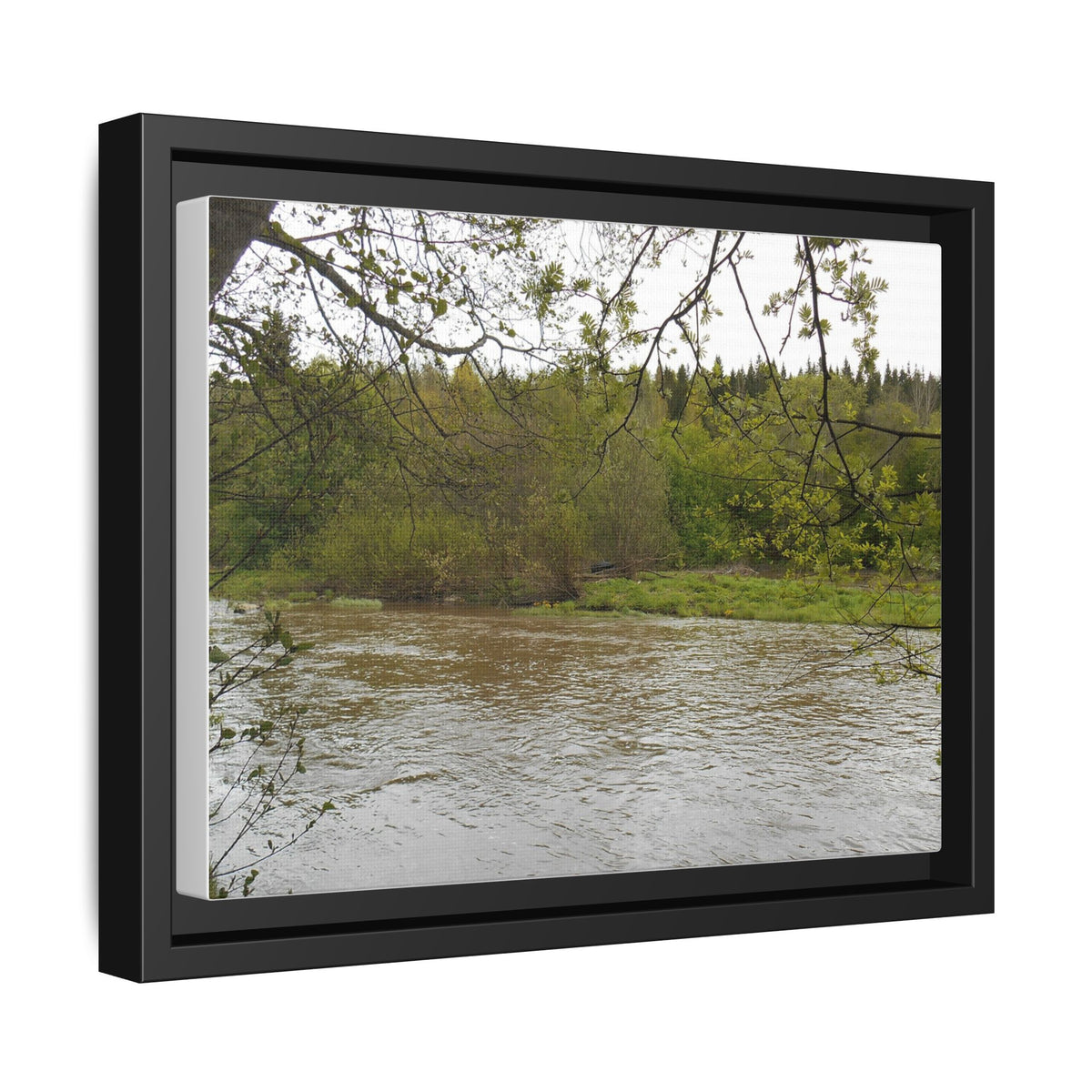 Kehystetty mattacanvastaulu (useita värejä)